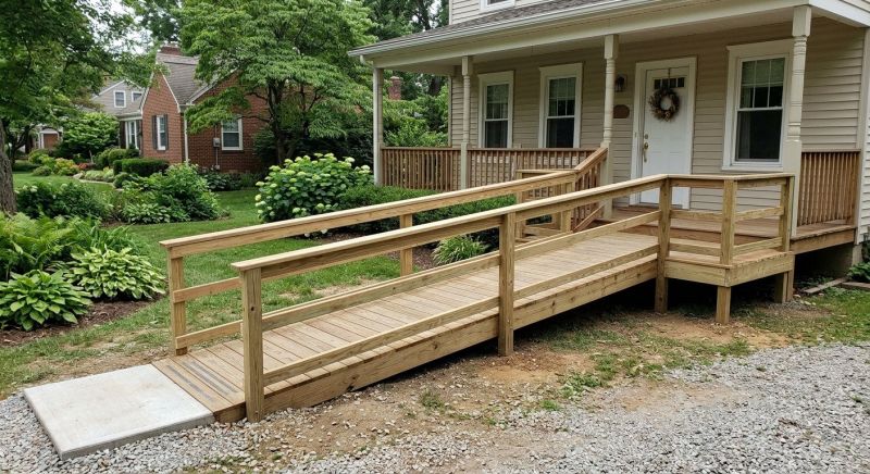 Porch Ramp Construction in Kansas City, KS